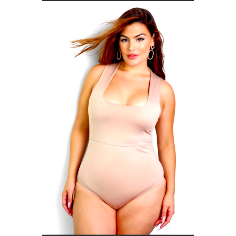 "Bare Neccessities" Tank Strap Bodysuit